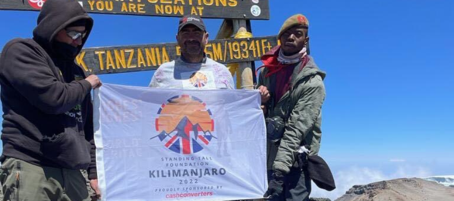 Andy Reid: Climbing Kilimanjaro hero image