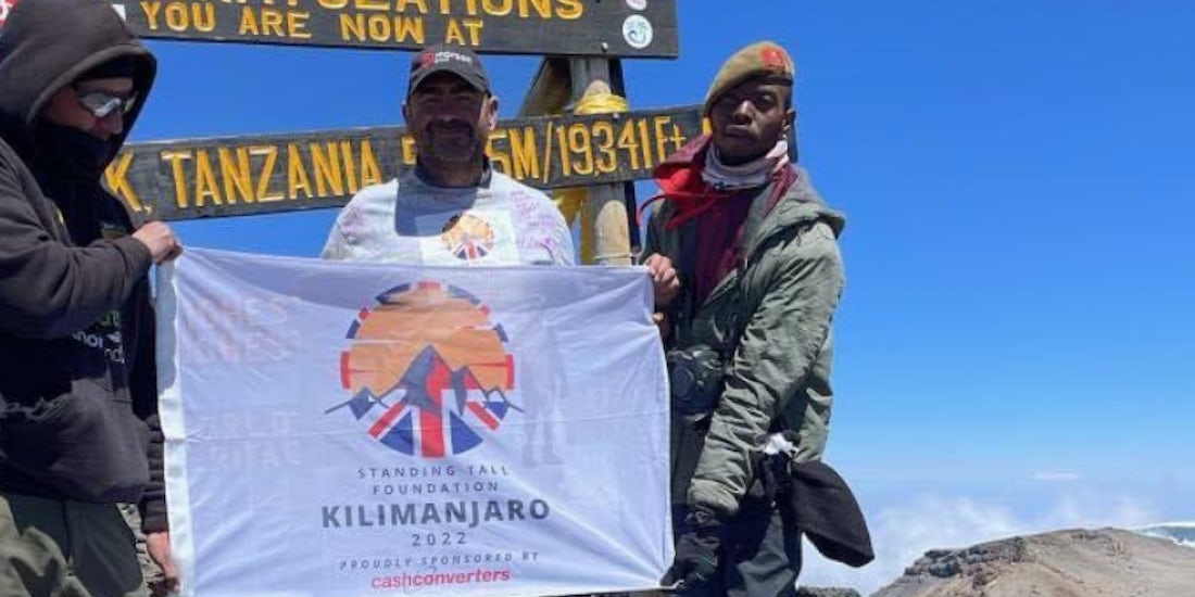 Andy Reid: Climbing Kilimanjaro hero image