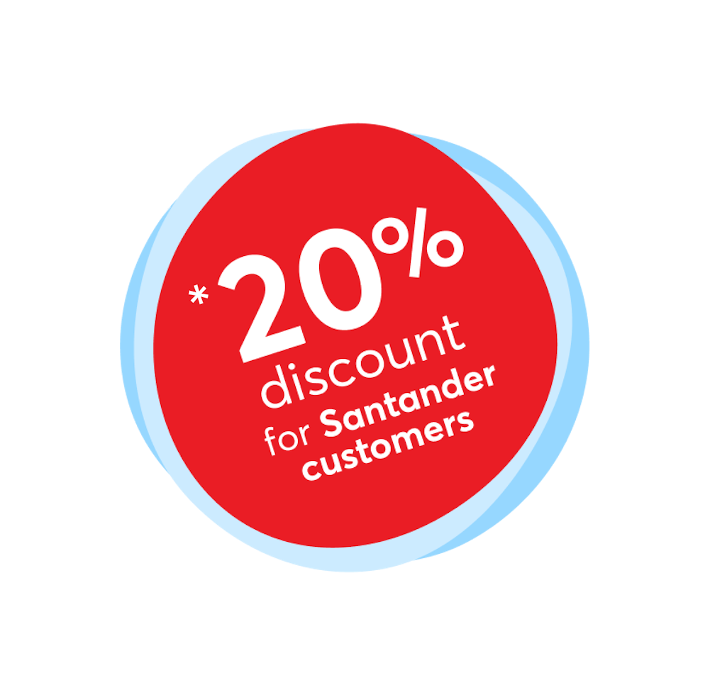 Santander Discount Badge