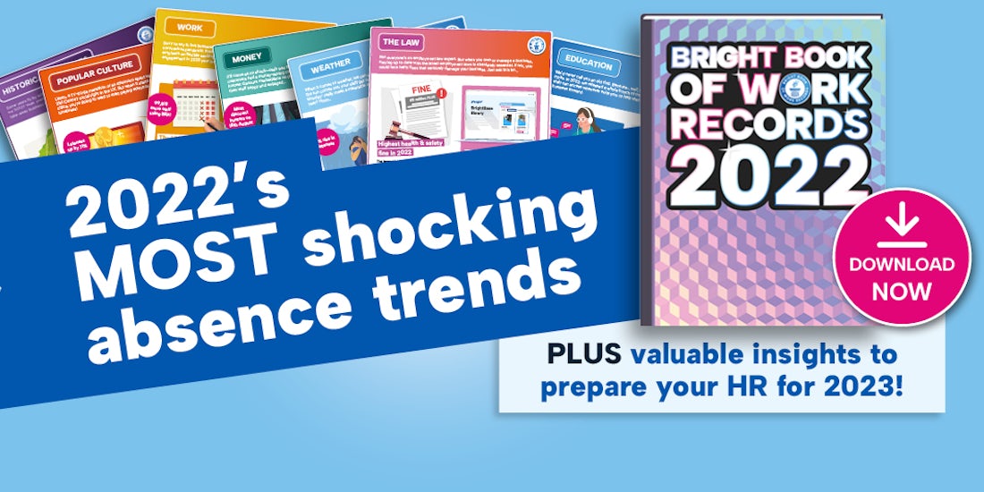 Just in: Bright Book of Work Records 2022... hero image