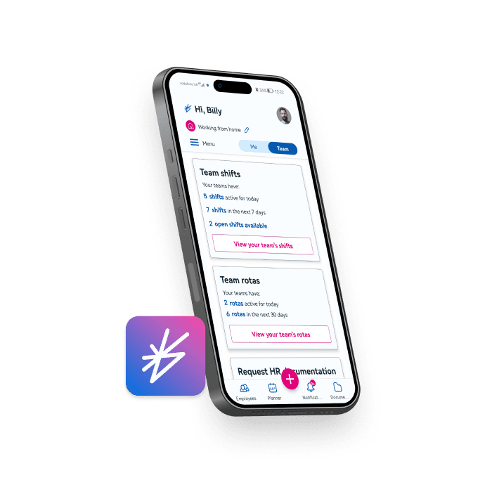 Shifts and rotas app content image