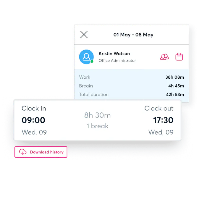 Employee Time Clock Software: Clock In App & Timesheets | BrightHR