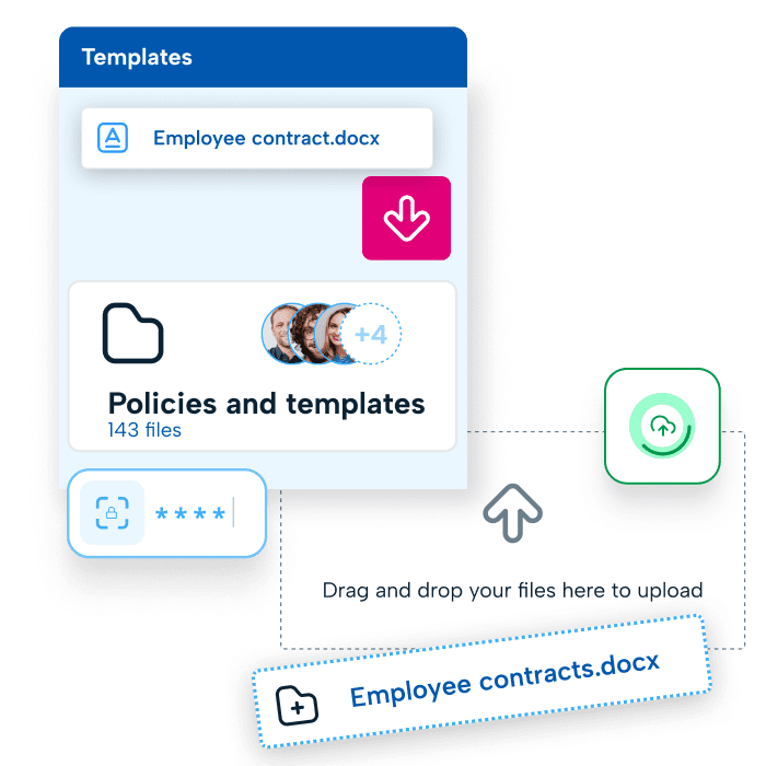 BrightHR's Document storage feature