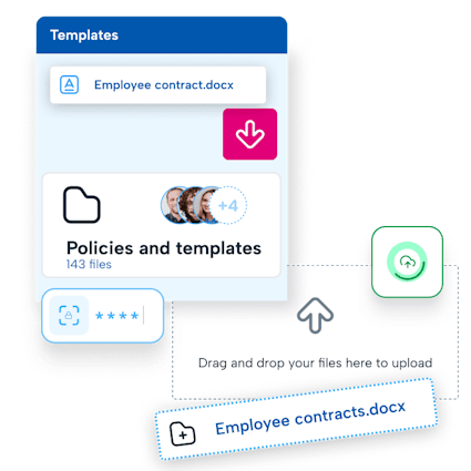 BrightHR's Document storage feature