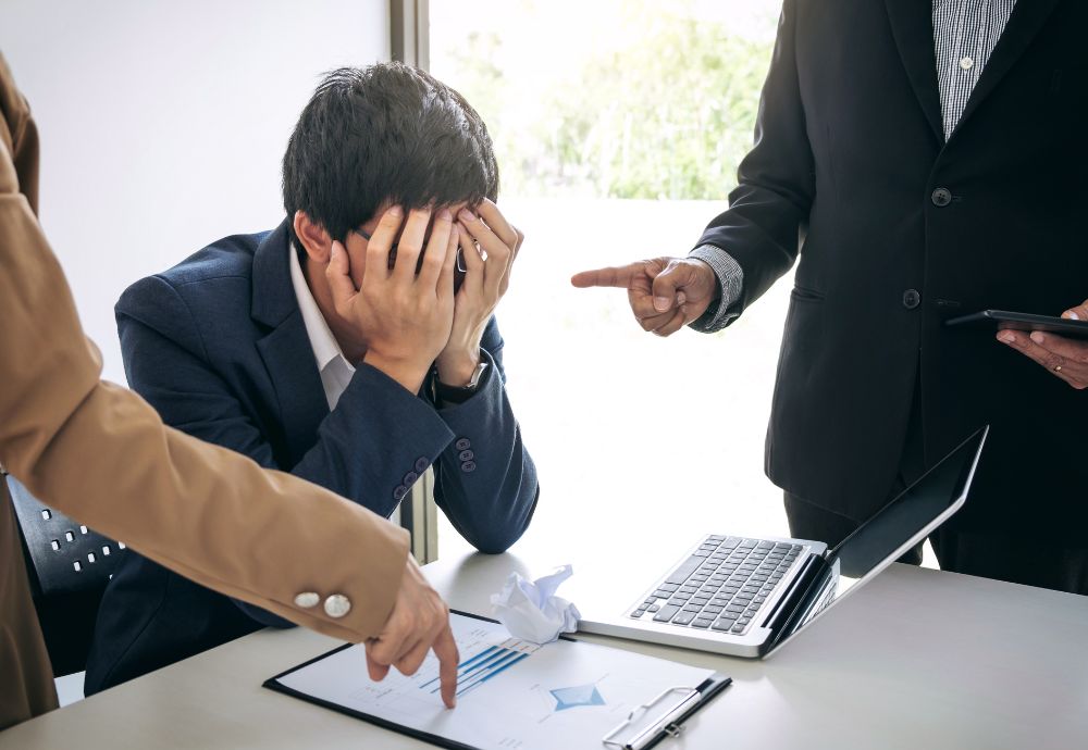 2 managers overly complaining at work of a frustrated employee
