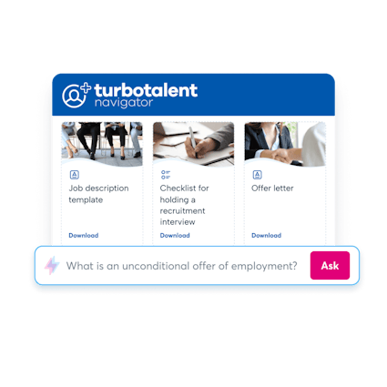 HR recruitment tools BrightHR's Turbo Talent Navigator