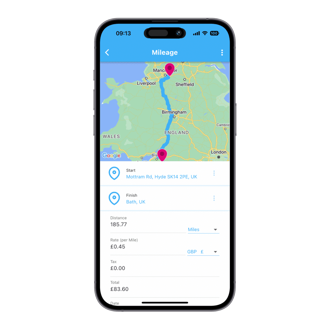 Business Expense App | Mileage Tracker App | BrightHR