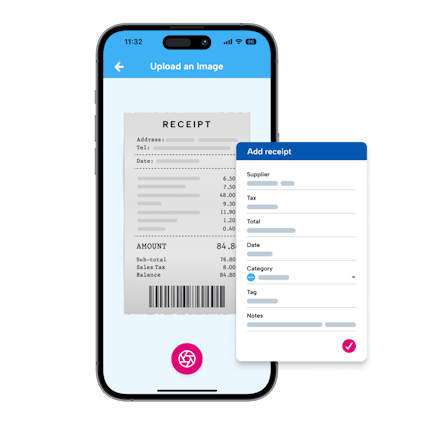 Expense tracking app for businesses Expense tracking app for businesses on phone