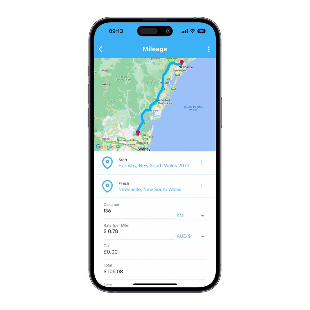 Business mileage calculations Business mileage calculations app