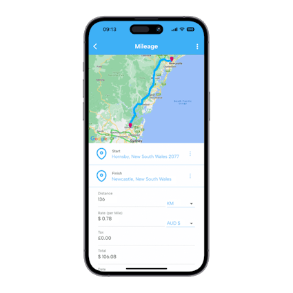 Business mileage calculations Business mileage calculations app