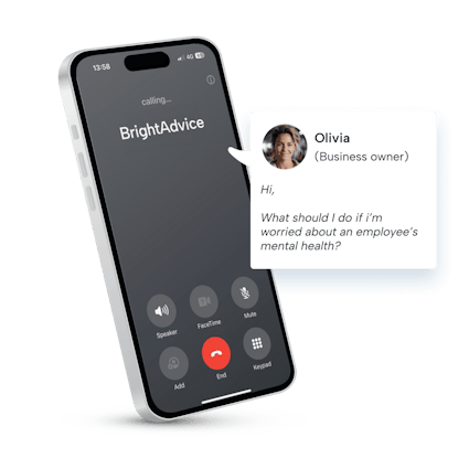 BrightAdvice advice line BrightAdvice on phone