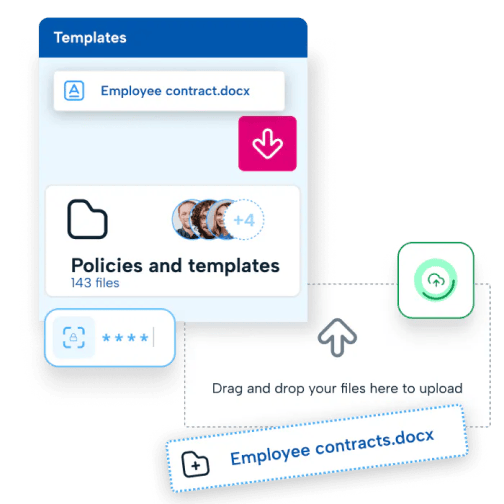 Employment document template