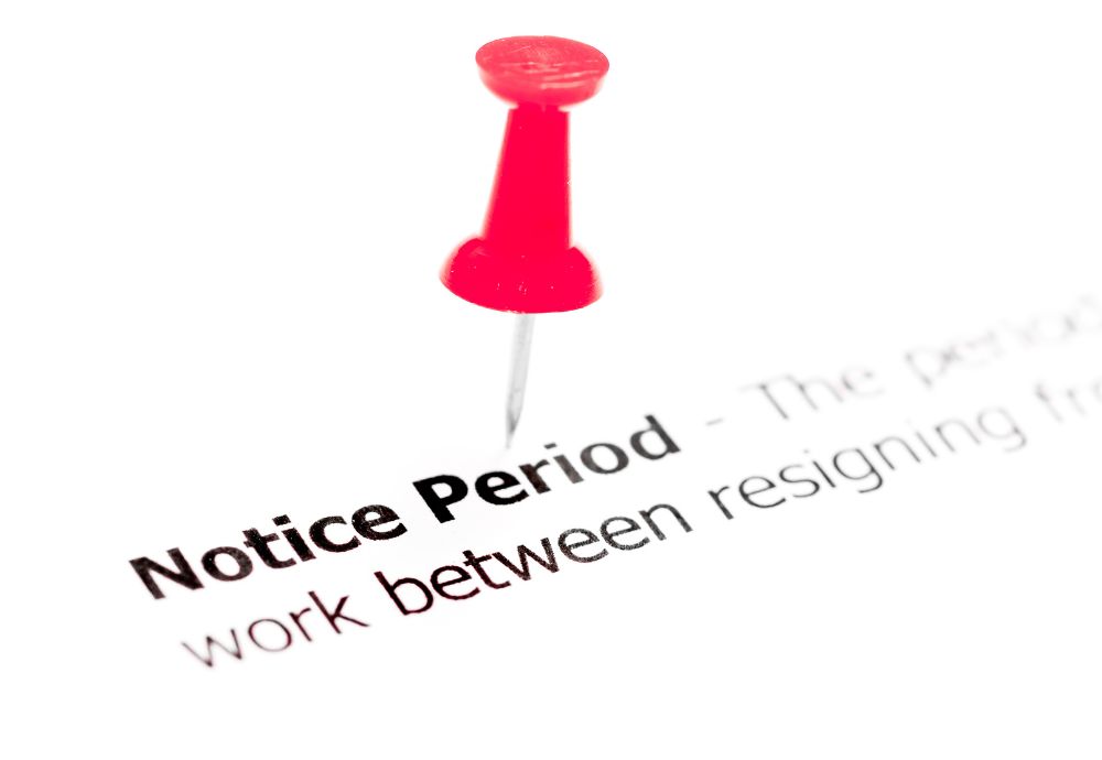 Periods of notice