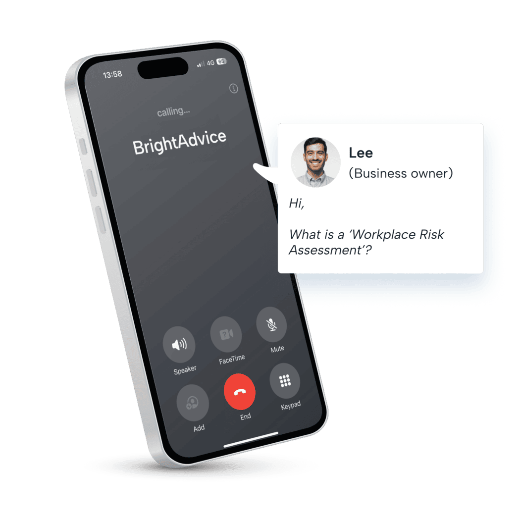 BrigthAdvice phone line for employers