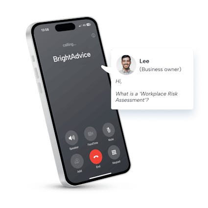 BrigthAdvice phone line for employers