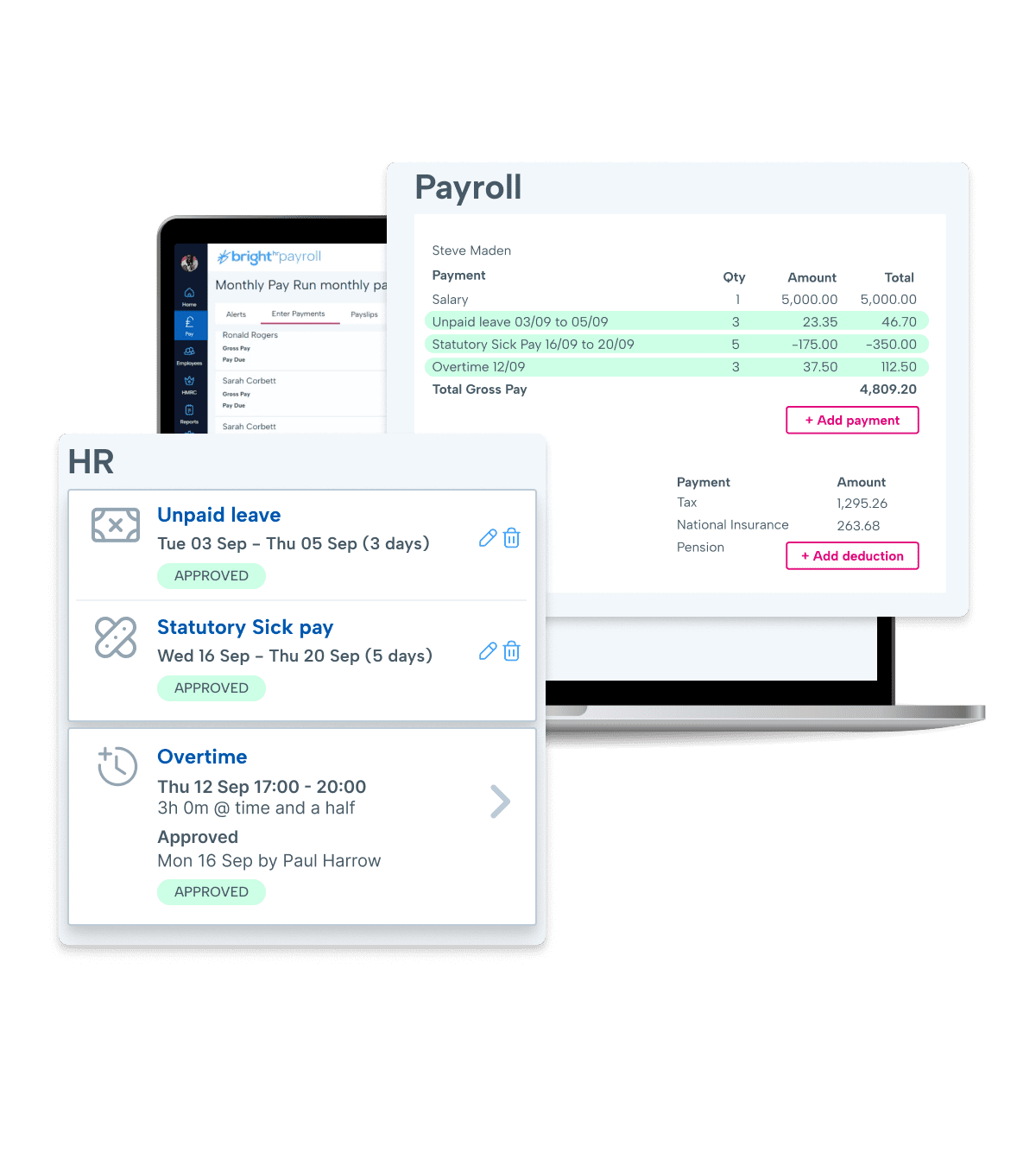 Payroll software image Payroll software image