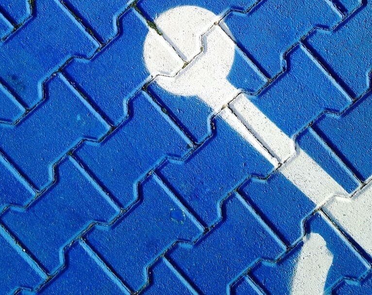 disabled parking space