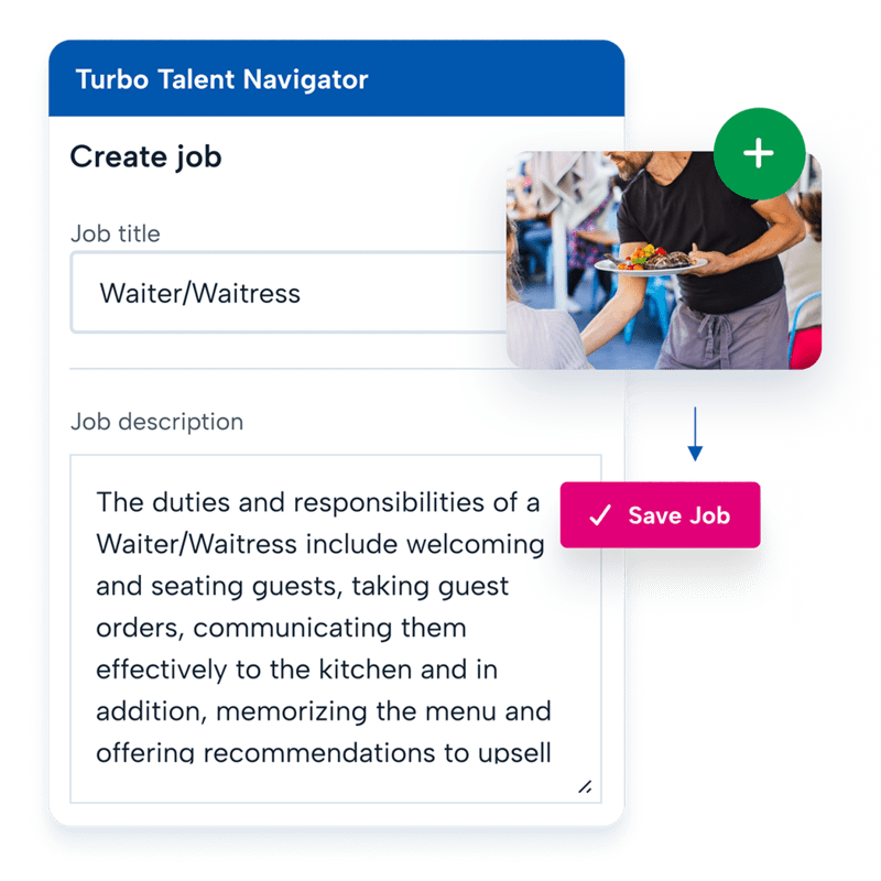 BrightHR's job vacancy creator