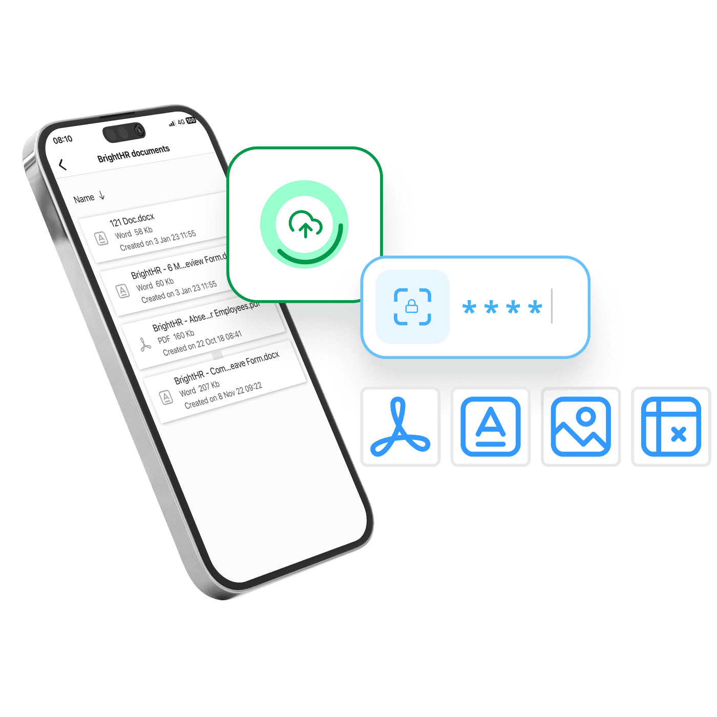 Document storage app