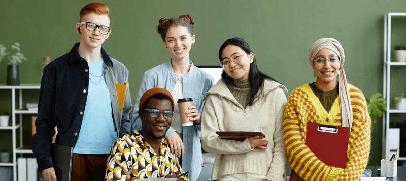 Diverse group of people