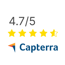 Capterra 4.7 rating