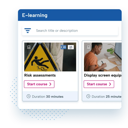 risk assessment e-learning courses