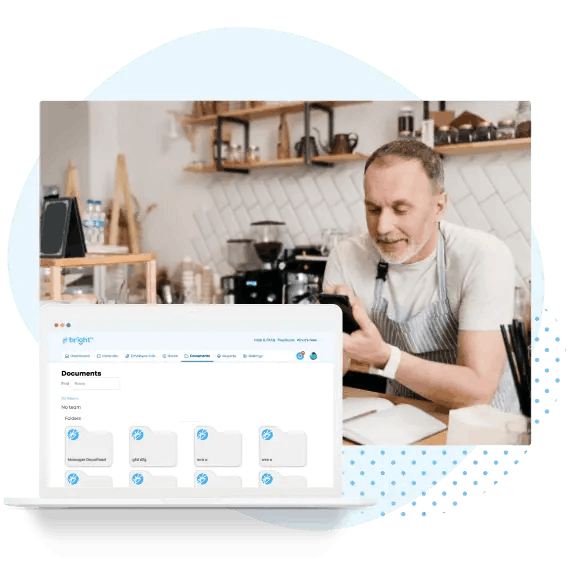Man using Documents app
