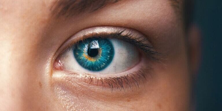 Employee monitoring software Close up of an eye
