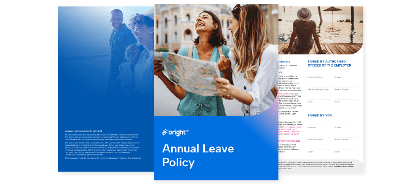 Annual leave policy image
