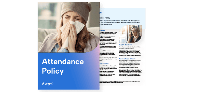 Attendance Policy Image