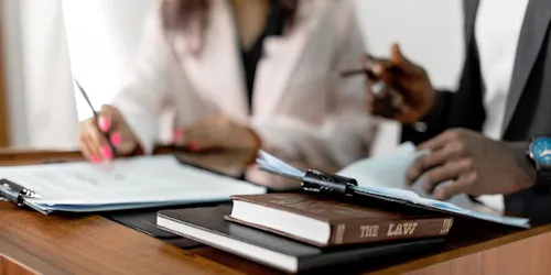 Two legal experts offering employment law advice