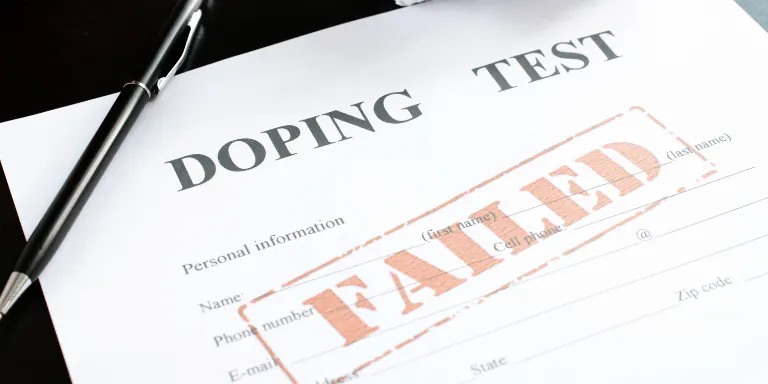 Doping test failed