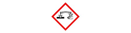 Hazardous Substance Symbols Corrosive hazard symbol