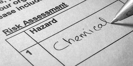 COSHH Assessment COSHH assessment form illustrating chemical hazards, including risk evaluations and safety protocols for workplace safety.