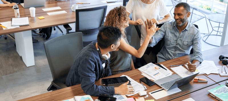 Five easy ways to boost happiness in your workplace  hero image