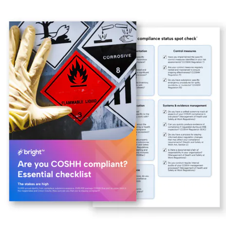 Is your COSHH management HSE ready? 