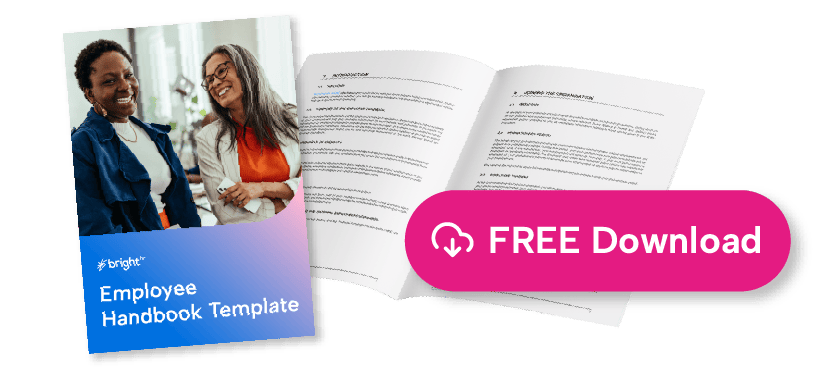 Employee Handbook Template