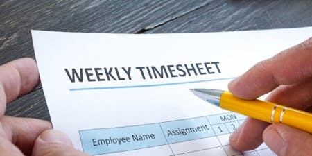 paper weekly timehseets