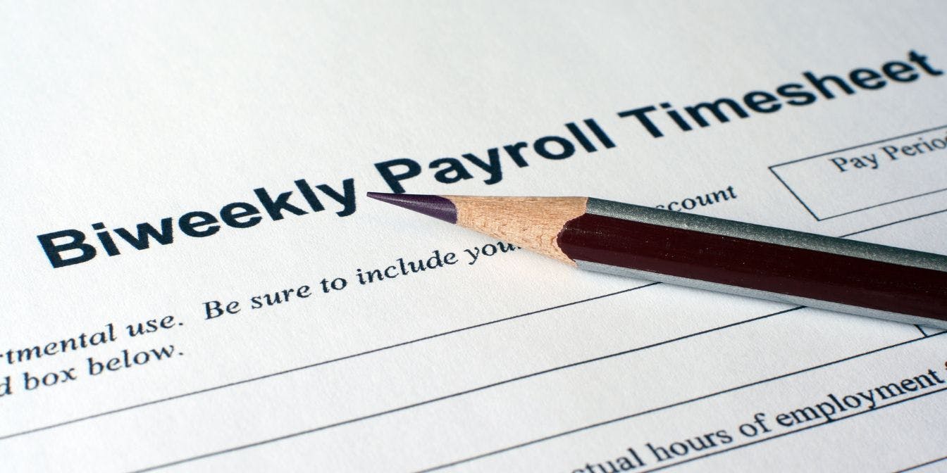 Time tracking for payroll accuracy A biweekly timesheet used specifically for payroll
