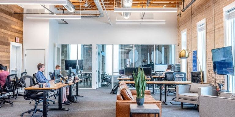 Phased return An office environment