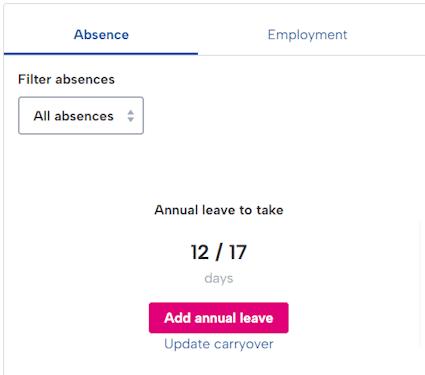 Annual leave