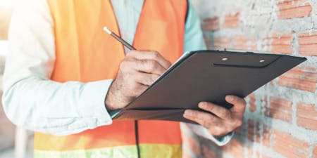 Health and safety checks in the workplace A health and safety manager completing checks using the PDCA method