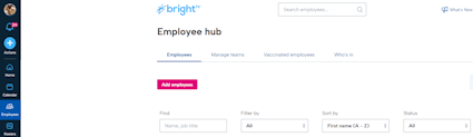 Employee hub