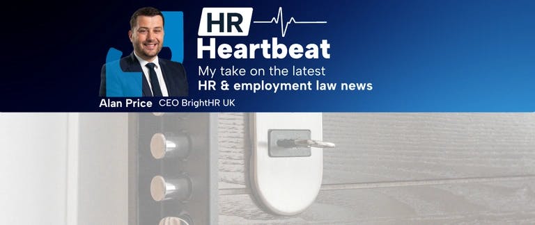 HR Heartbeat blog header with unlocked door