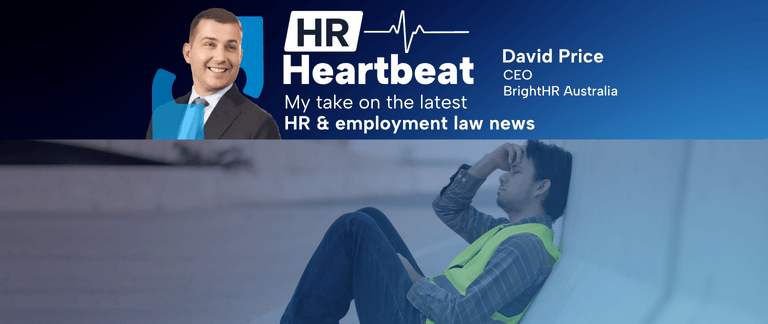 Meta: Stay informed with HR Heartbeat, where CEO David Price discusses pressing HR and employment relations stories, offering expert insights and personal commentary.