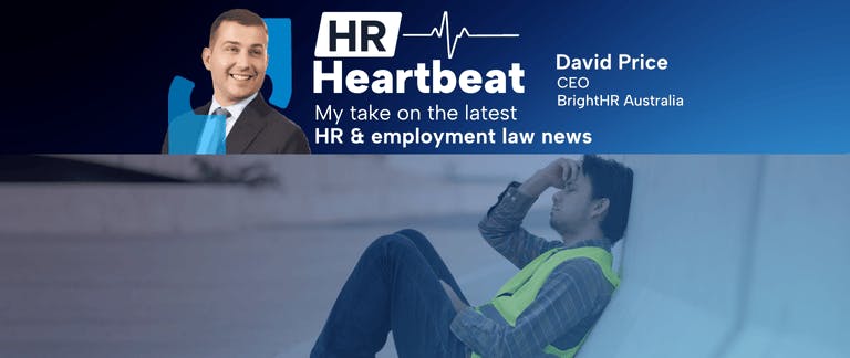 Meta: Stay informed with HR Heartbeat, where CEO David Price discusses pressing HR and employment relations stories, offering expert insights and personal commentary.