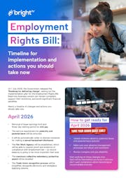 The Employment Rights Bill Guide for business owners