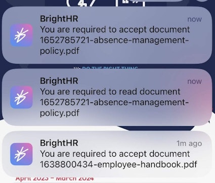 Notifications