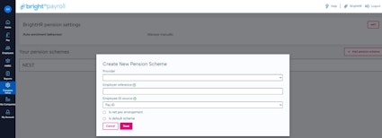 Pension schemes