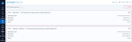 RTI submission interface
